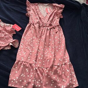 Matching mama-babygirl dress:)